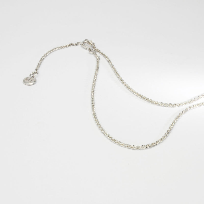 Fragile Form Silver Pendant 2