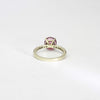 Opulence Rings: 9ct White Gold set with Pink and Green Tourmaline