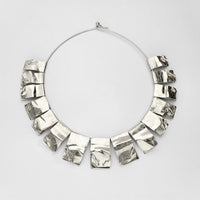 Pages Collection: Silver Statement Neckpiece