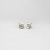 Pages Collection - Silver Stud Earrings