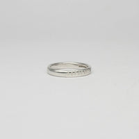 Sea oak medium silver ring by Karen Williams