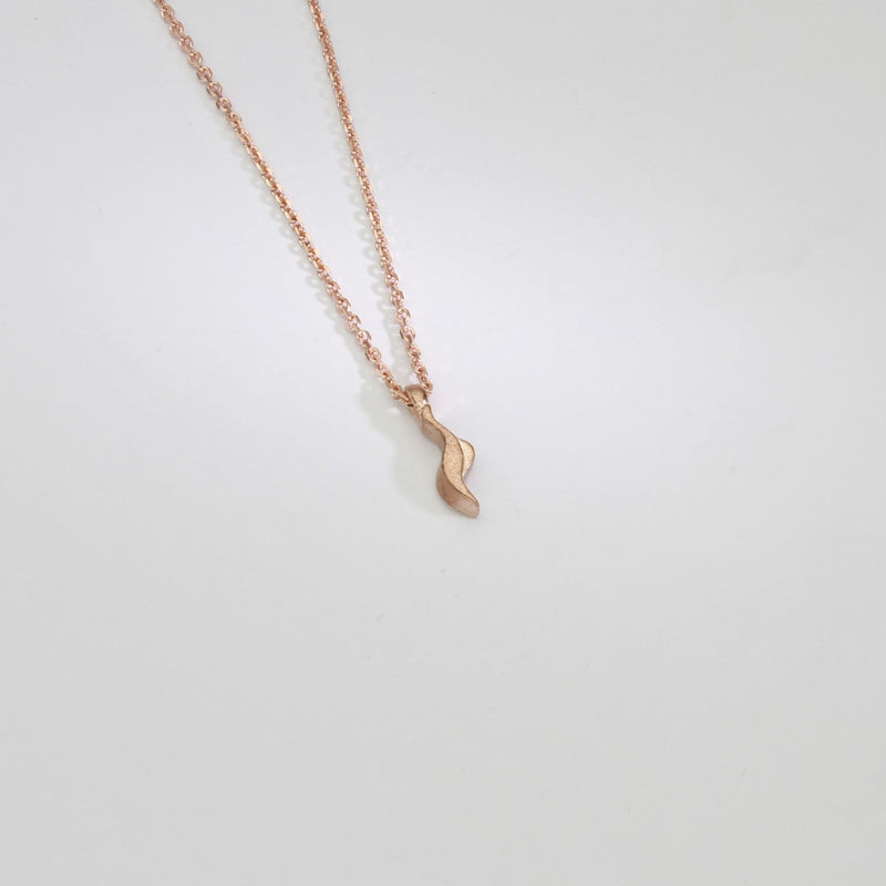 Glissando nell' oro: Small 9ct Rose Gold Pendant