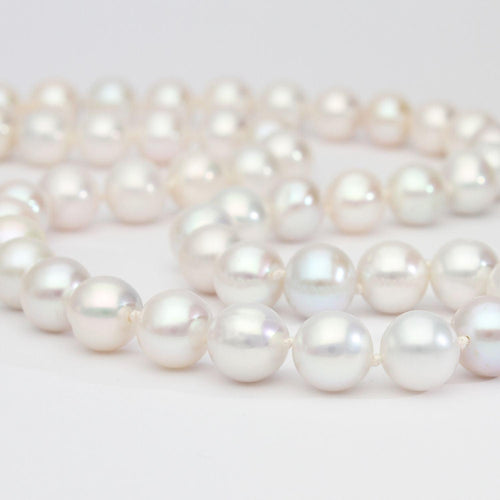 Soft Pastel Mixed Cultured River Pearl Necklace - Mari Thomas Jewellery