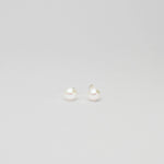 White 6mm round Freshwater pearl stud earrings - Mari Thomas Jewellery